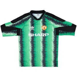 Manchester United Jersey 1990-92 Goalkeeper  Soccer Shirt Adidas Size-M HP0449